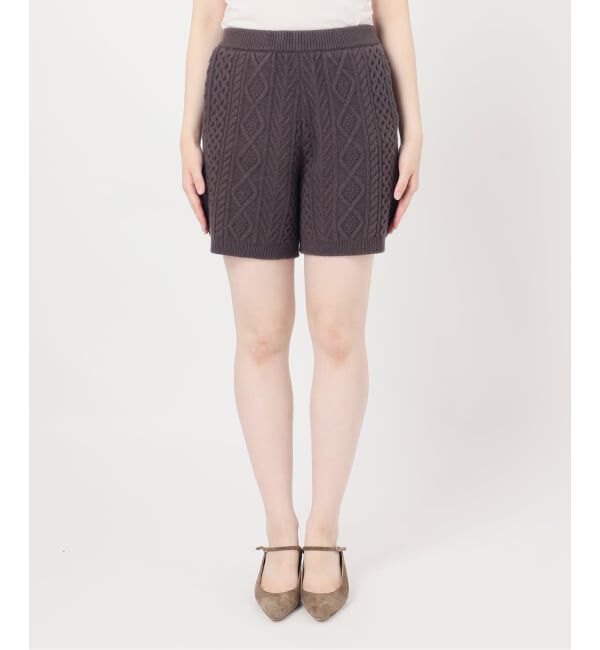 NOBLE「アラン柄ショートパンツ」|その他|