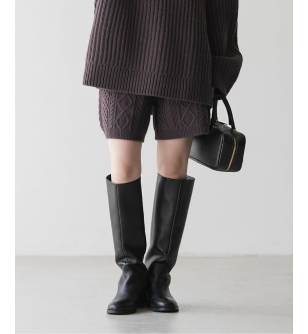 NOBLE「アラン柄ショートパンツ」|その他|ブラウン