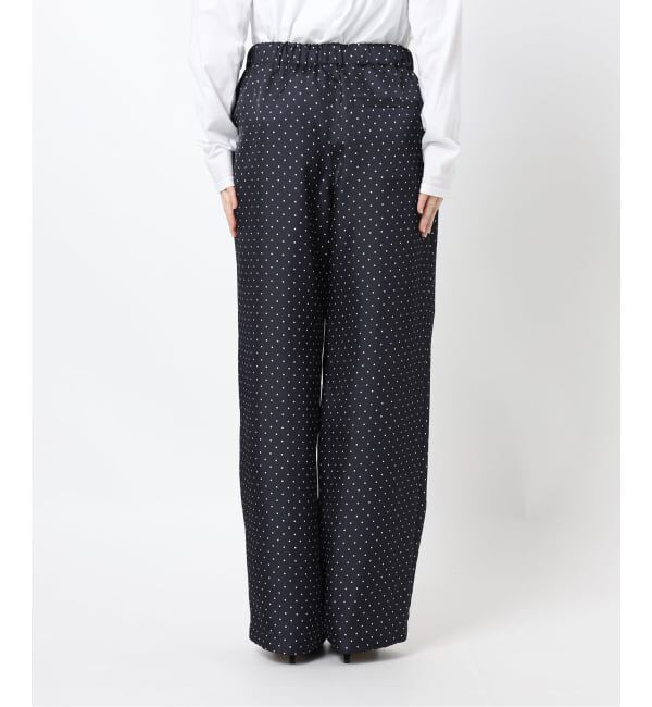 Spick and Span「《予約》ドットツイルイージーパンツ」|その他|