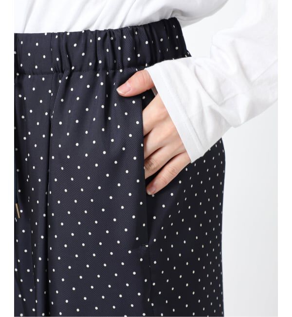 Spick and Span「《予約》ドットツイルイージーパンツ」|その他|