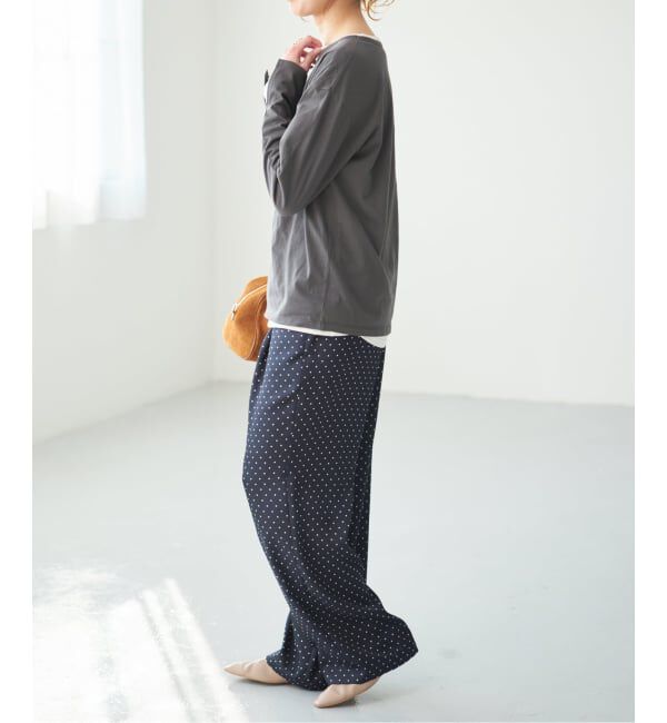 Spick and Span「《予約》ドットツイルイージーパンツ」|その他|
