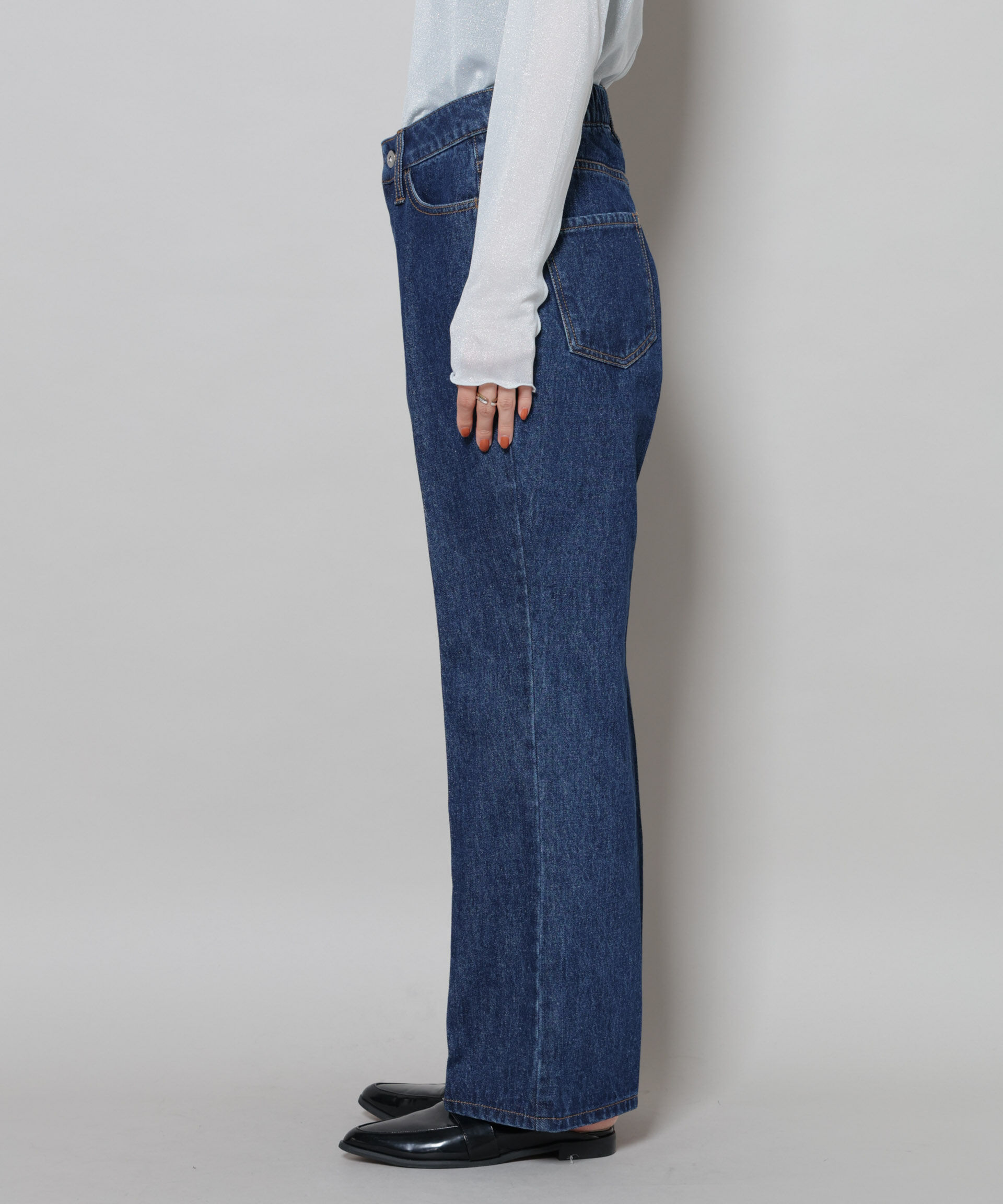 nano･universe「センタープレスデニム」|チノ|