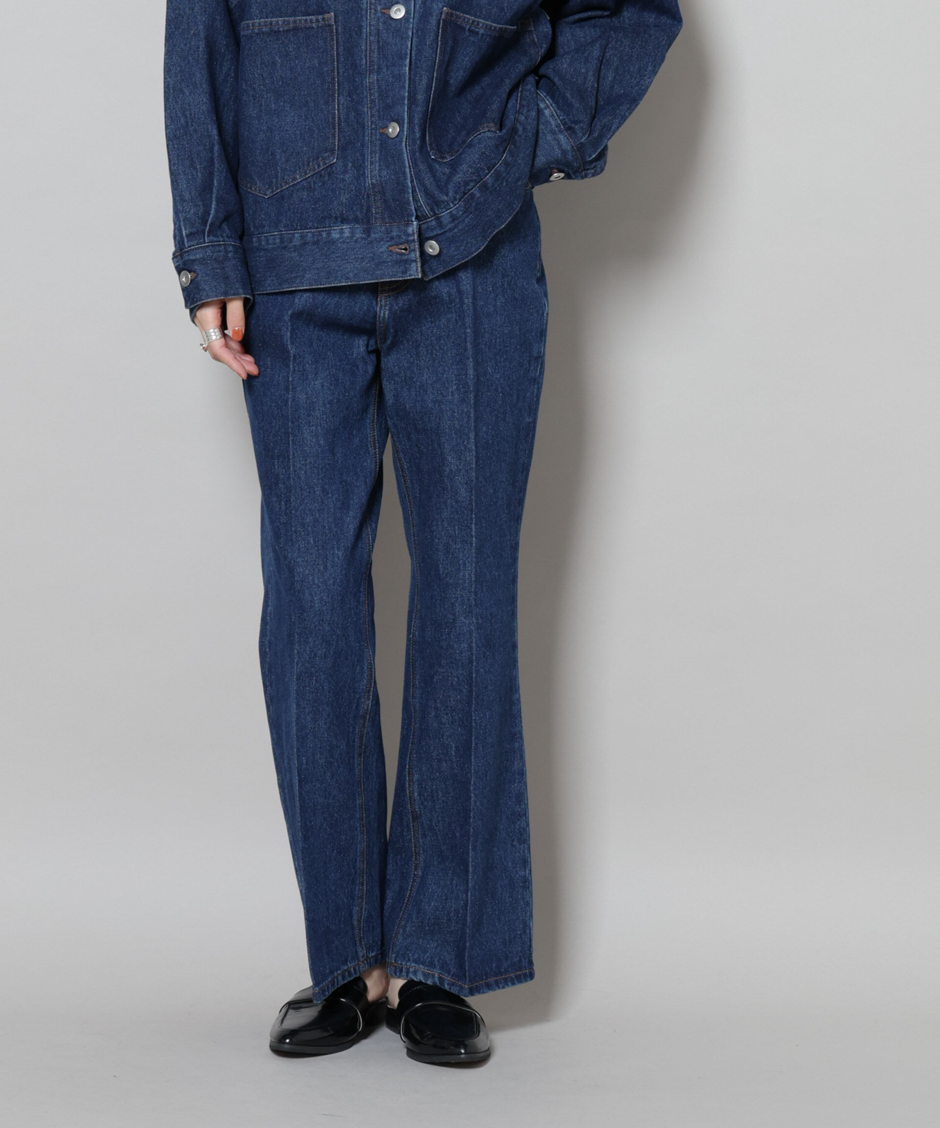 nano･universe「センタープレスデニム」|チノ|