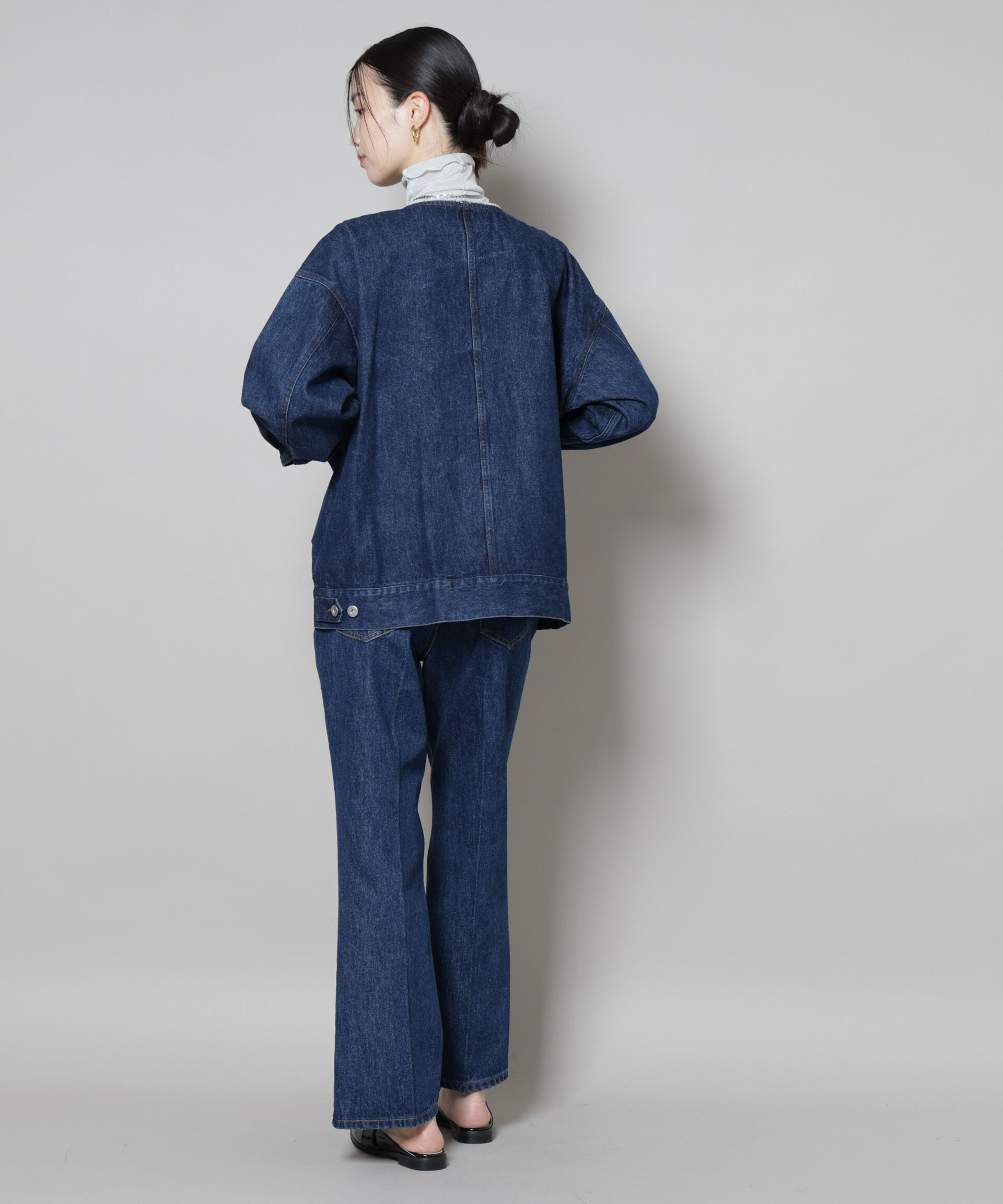 nano･universe「センタープレスデニム」|チノ|