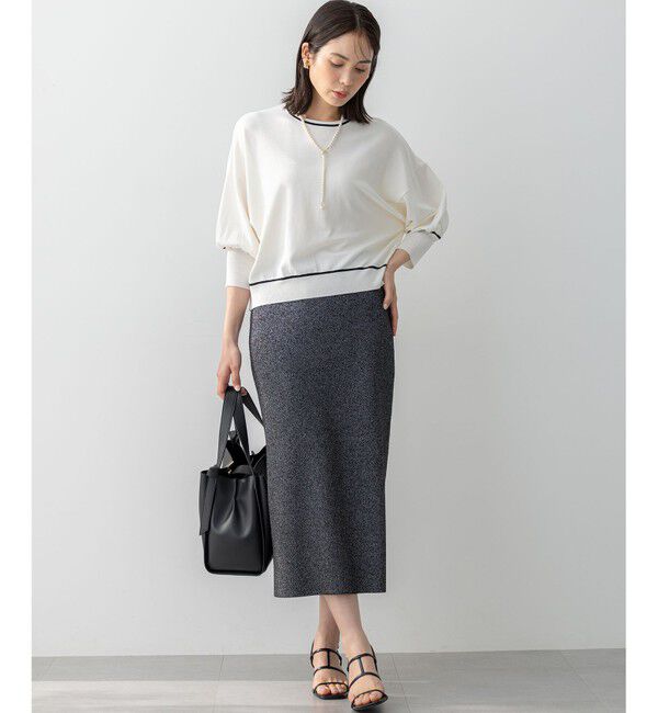 組曲「ドルマンスリーブ7分袖 ニットＴ」|ニット・セーター|