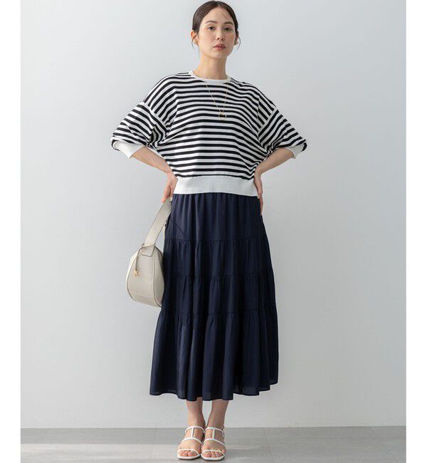 組曲「ドルマンスリーブ7分袖 ニットＴ」|ニット・セーター|