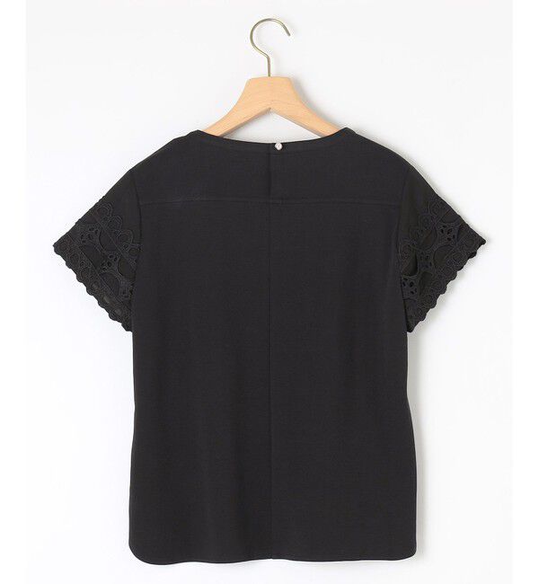 組曲「レーススリーブシルケット カットソー」|Tシャツ・カットソー|