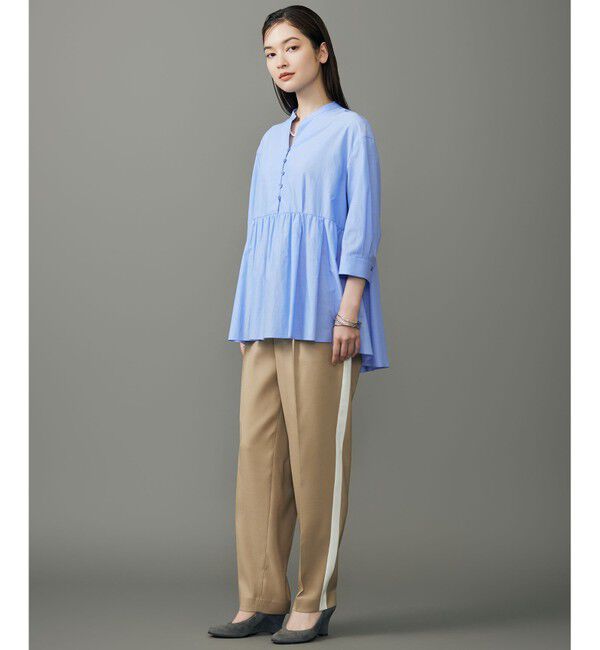 自由区「【カタログ掲載】ウールライクストレッチテーパード パンツ」|その他|