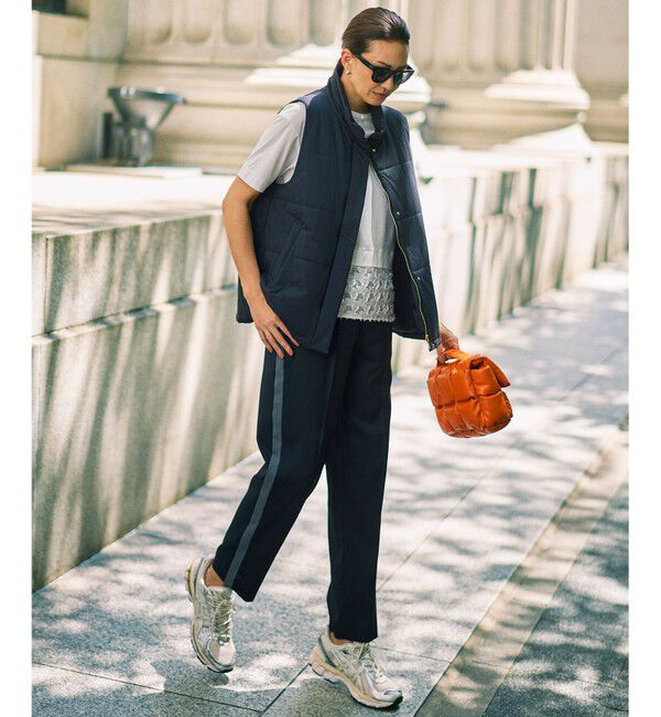 自由区「【カタログ掲載】ウールライクストレッチテーパード パンツ」|その他|