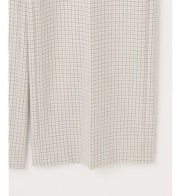 自由区「TRギャバチェック柄ストレート パンツ」|その他|