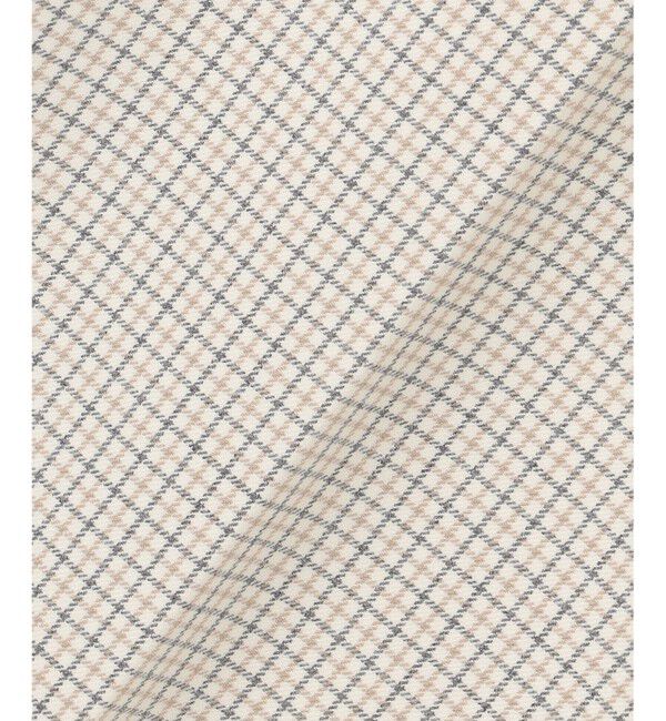 自由区「TRギャバチェック柄ストレート パンツ」|その他|