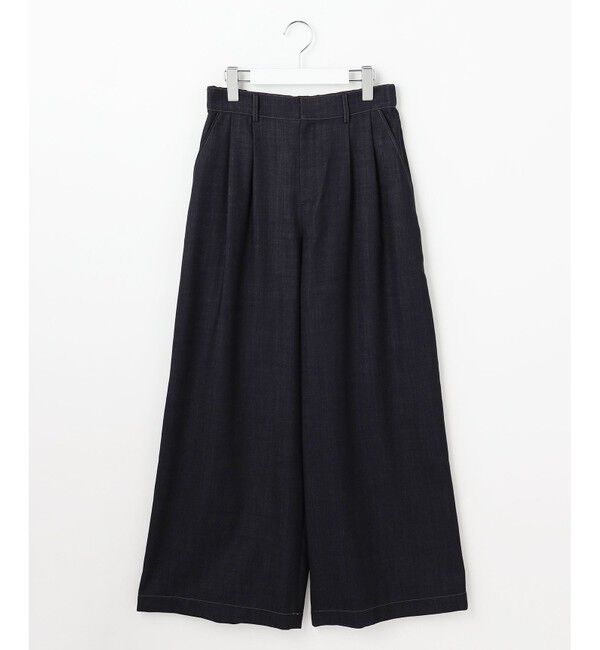 自由区「デニムライクツイルワイド パンツ」|その他|