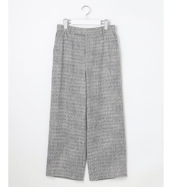自由区「【カタログ掲載】ライトミックスツィードワイド パンツ」|その他|