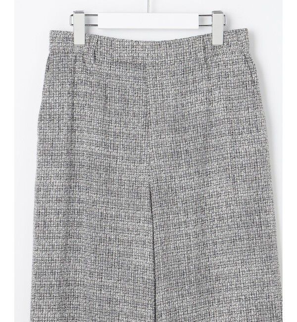 自由区「【カタログ掲載】ライトミックスツィードワイド パンツ」|その他|