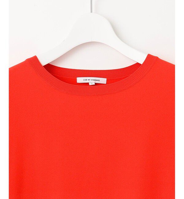 23区「【新色追加/VERY5月号掲載】レーヨンポリエステルストレッチ プルオーバー ニット」|ニット・セーター|