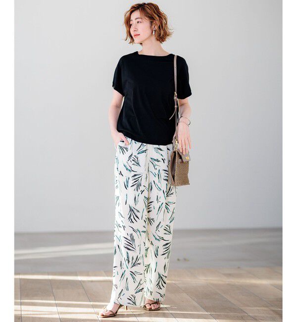 23区「【新色追加/VERY5月号掲載】レーヨンポリエステルストレッチ プルオーバー ニット」|ニット・セーター|