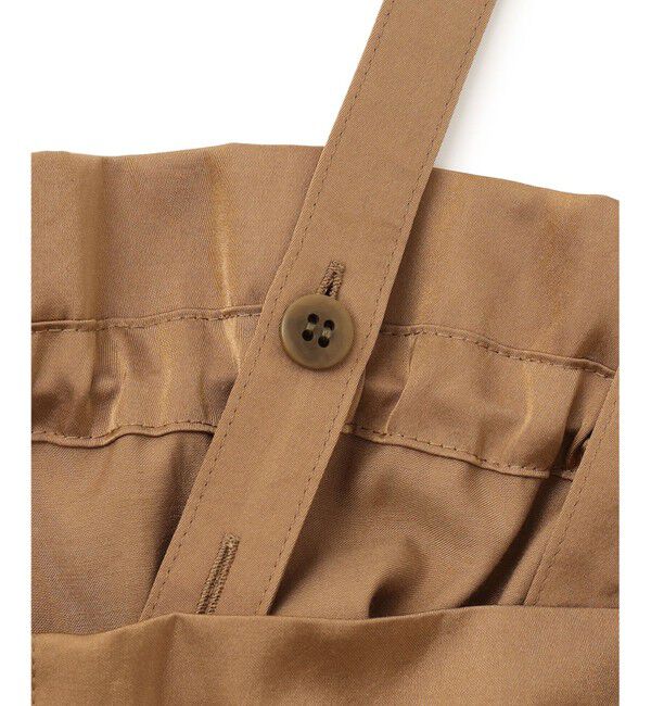 23区「【接触冷感/洗える】ヴィンテージソフトサテン サスペンダー パンツ」|その他|