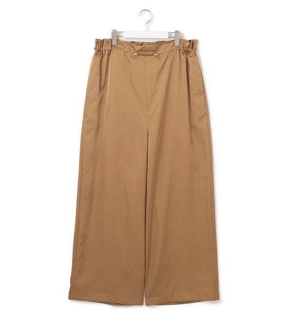 23区「【接触冷感/洗える】ヴィンテージソフトサテン サスペンダー パンツ」|その他|