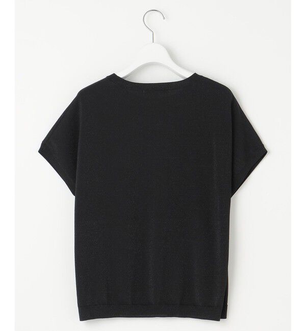 23区「【洗える】レーヨンポリエステルストレッチ プルオーバー ラメニット」|ニット・セーター|