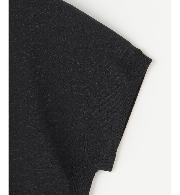 23区「【洗える】レーヨンポリエステルストレッチ プルオーバー ラメニット」|ニット・セーター|