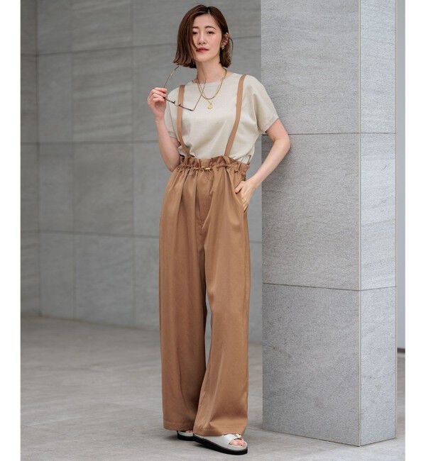 23区「【洗える】レーヨンポリエステルストレッチ プルオーバー ラメニット」|ニット・セーター|