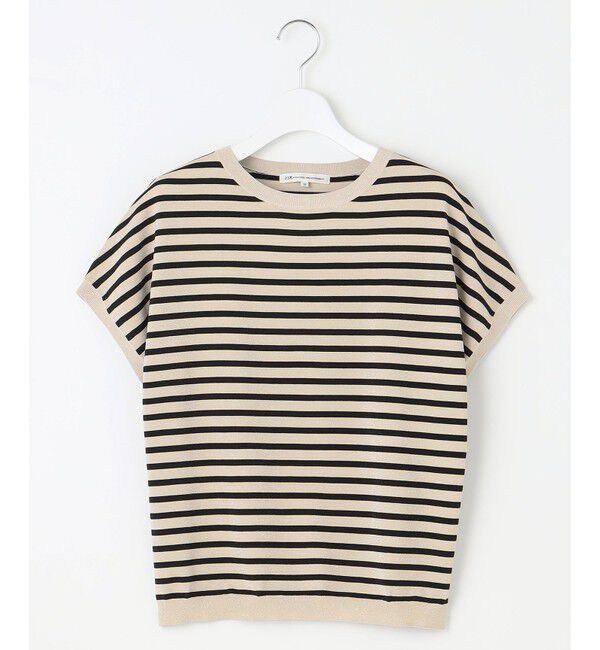 23区「【洗える】レーヨンポリエステルストレッチ プルオーバー ラメニット」|ニット・セーター|