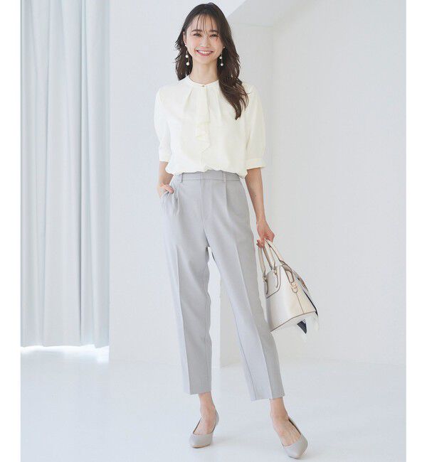 any SiS「【UVカット / 接触冷感 / 吸水速乾】スマートビューティストレッチ テーパード パンツ」|その他|