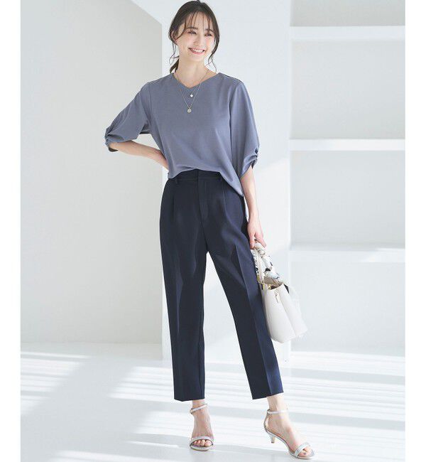 any SiS「【UVカット / 接触冷感 / 吸水速乾】スマートビューティストレッチ テーパード パンツ」|その他|