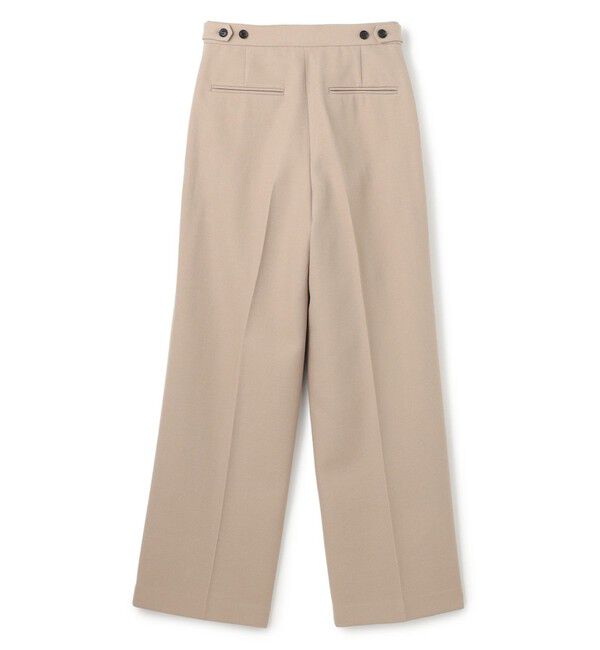BEIGE,「【Precious掲載】BUNNELL / ウールタブボタンストレートパンツ」|その他|