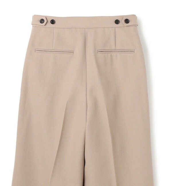 BEIGE,「【Precious掲載】BUNNELL / ウールタブボタンストレートパンツ」|その他|