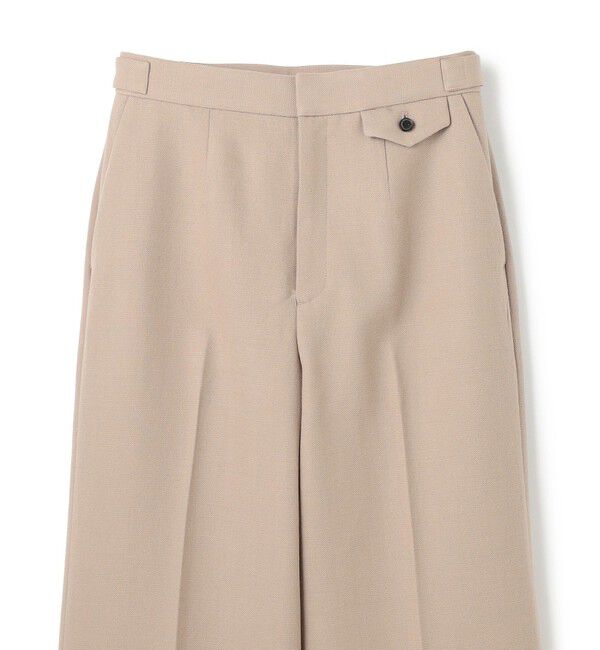 BEIGE,「【Precious掲載】BUNNELL / ウールタブボタンストレートパンツ」|その他|