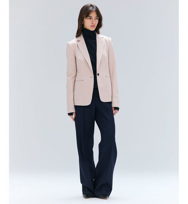 BEIGE,「【Precious掲載】BUNNELL / ウールタブボタンストレートパンツ」|その他|