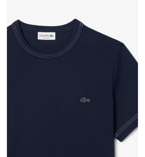 LACOSTE「配色ステッチTシャツ」|Tシャツ・カットソー|