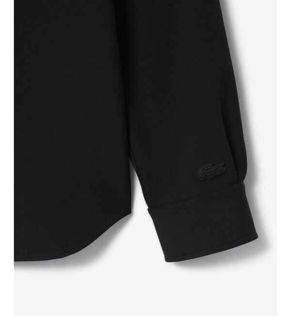 LACOSTE「ヘビーウェイト オーバーサイズダブルフェイスオーバーシャツ」|シャツ・ブラウス|