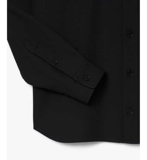 LACOSTE「ヘビーウェイト オーバーサイズダブルフェイスオーバーシャツ」|シャツ・ブラウス|