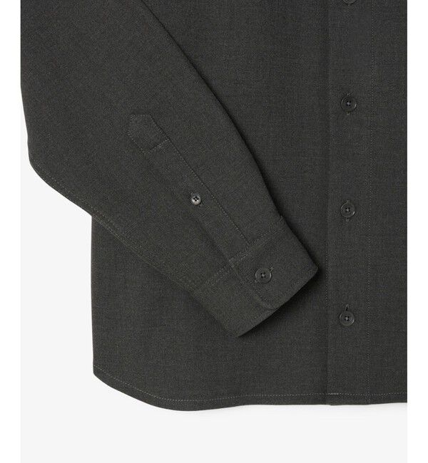 LACOSTE「ヘビーウェイト オーバーサイズダブルフェイスオーバーシャツ」|シャツ・ブラウス|