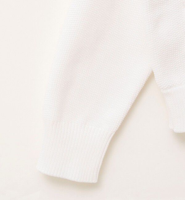 NOLLEY'S「《手洗い可能》ケーブルレースVネックカーディガン」|カーディガン|