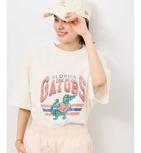 Rope&rsquo;Picnic「【DISCUS ATHLETIC/ディスカスアスレチック】オーバーサイズU.S.カレッジTシャツ」|Tシャツ・カットソー|