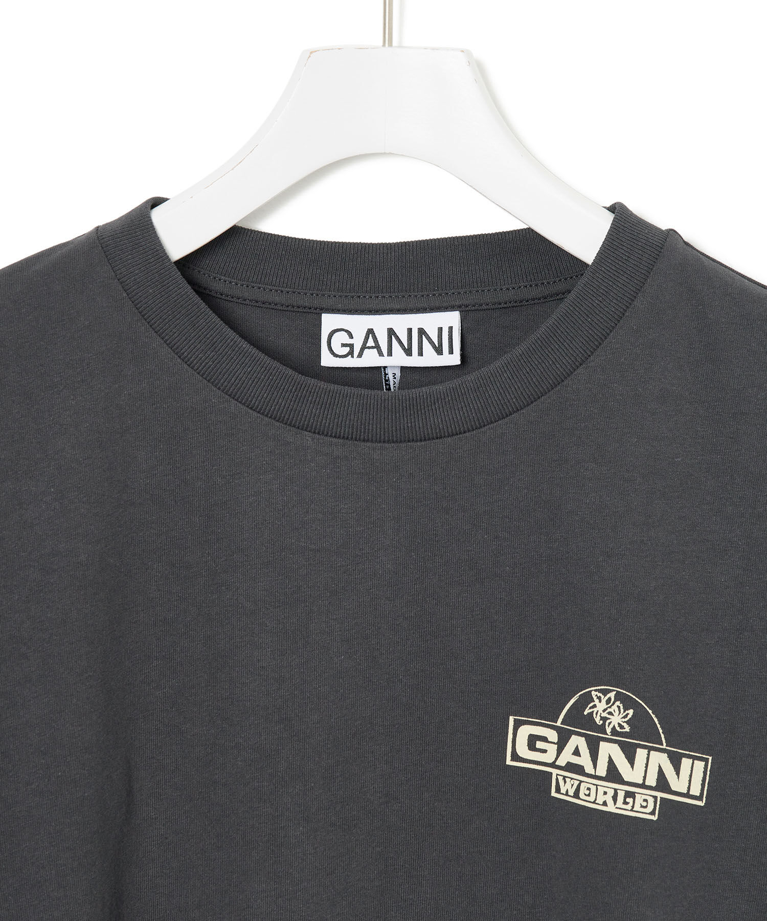 ADAM ET ROPE'「GANNI Future Heavy Jersey Palm Long Sleeve T-shir」|その他|