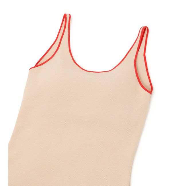 ADAM ET ROPE'「カラーブレードニットタンクトップ」|タンクトップ|