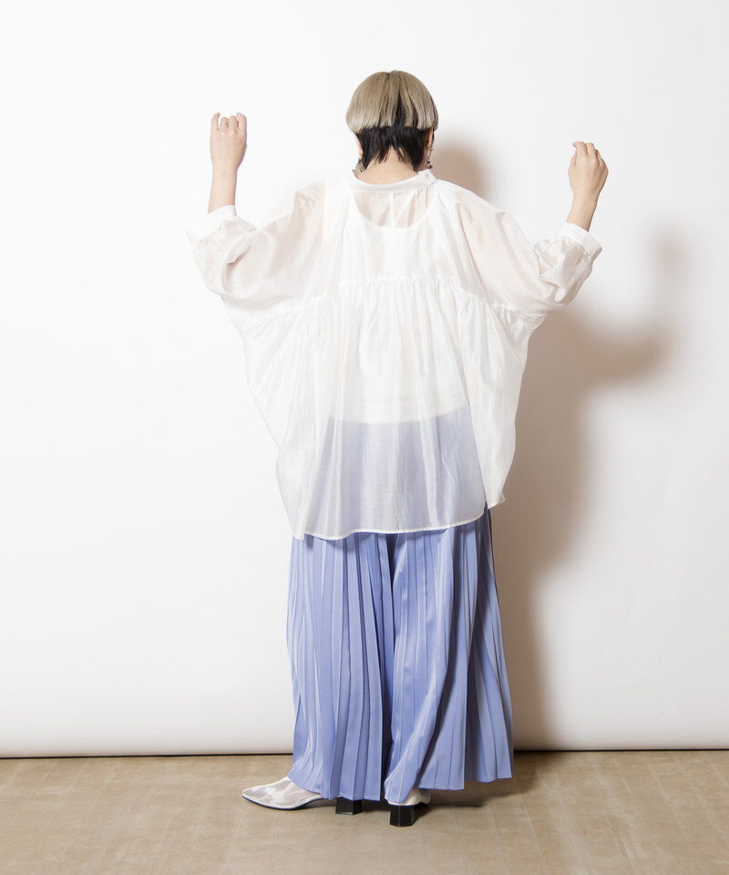  「プリーツ切替パンツ」|その他|