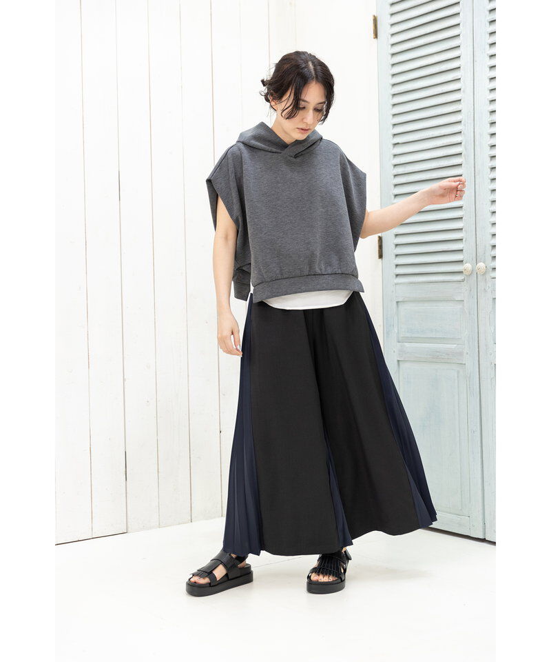  「プリーツ切替パンツ」|その他|