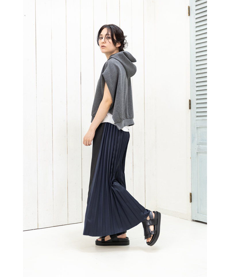  「プリーツ切替パンツ」|その他|