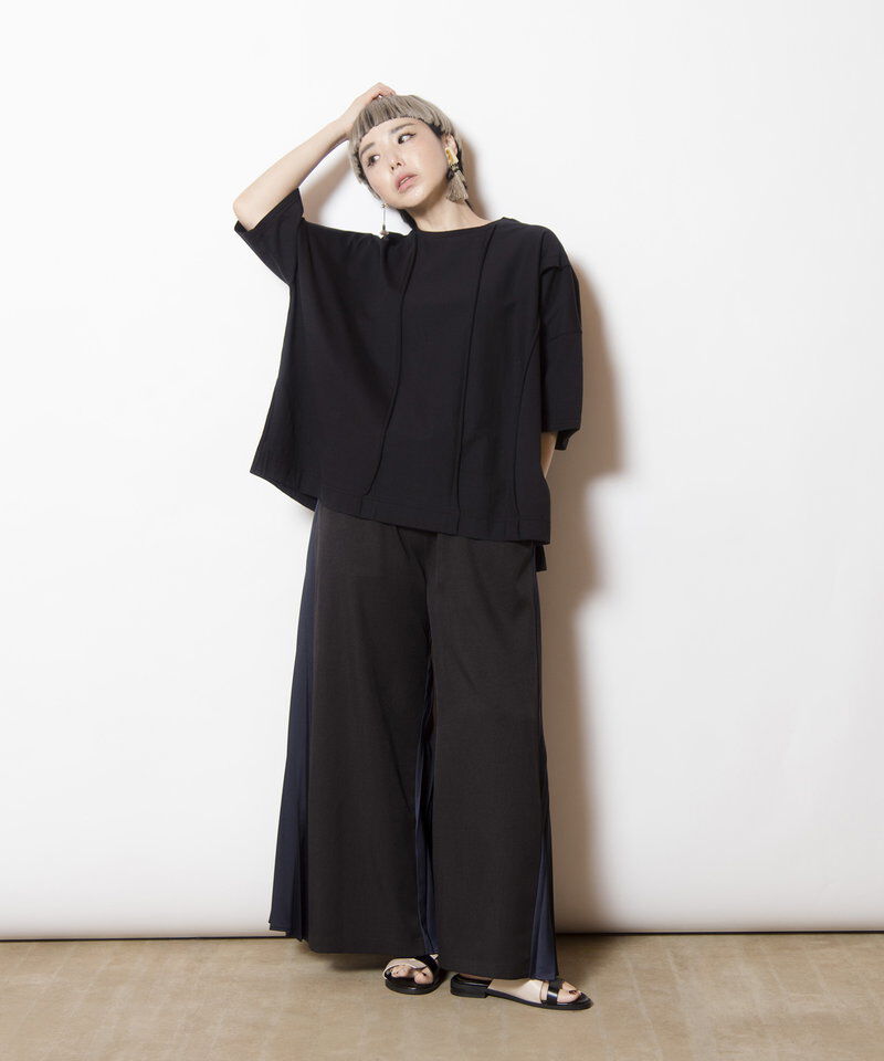  「プリーツ切替パンツ」|その他|