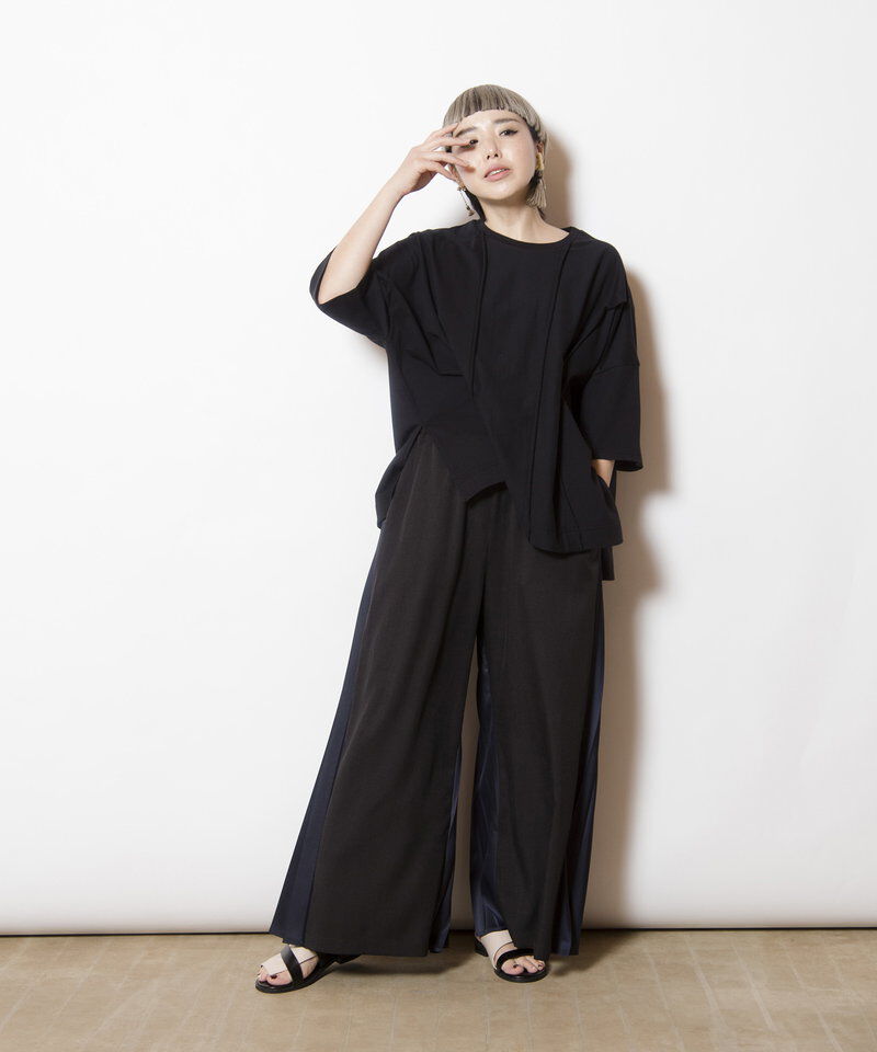  「プリーツ切替パンツ」|その他|