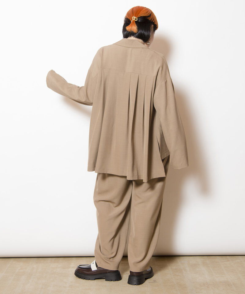  「タックパンツ」|スラックス|