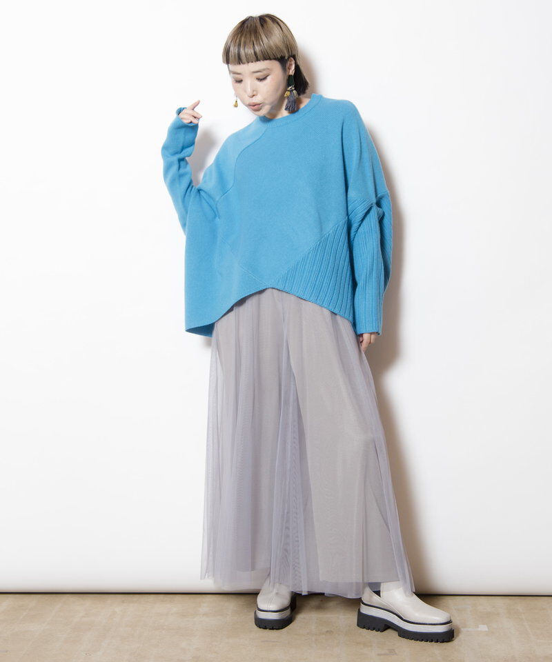  「チュールレイヤードパンツ」|その他|