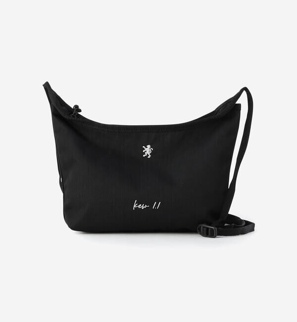 GYMPHLEX「Gymphlex | ナイロン サコッシュ Kew 1.1」|ショルダー・メッセンジャー|BLACK