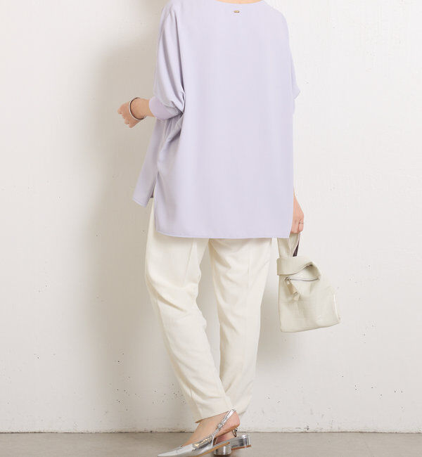  「ジャージスリムテーパードパンツ」|チノ|