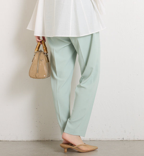  「ジャージスリムテーパードパンツ」|チノ|